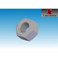 ASTM A194 2H HEAVY HEX NUTS, PLAIN, SINGLE CHAMFERED, WASHER FACED_0